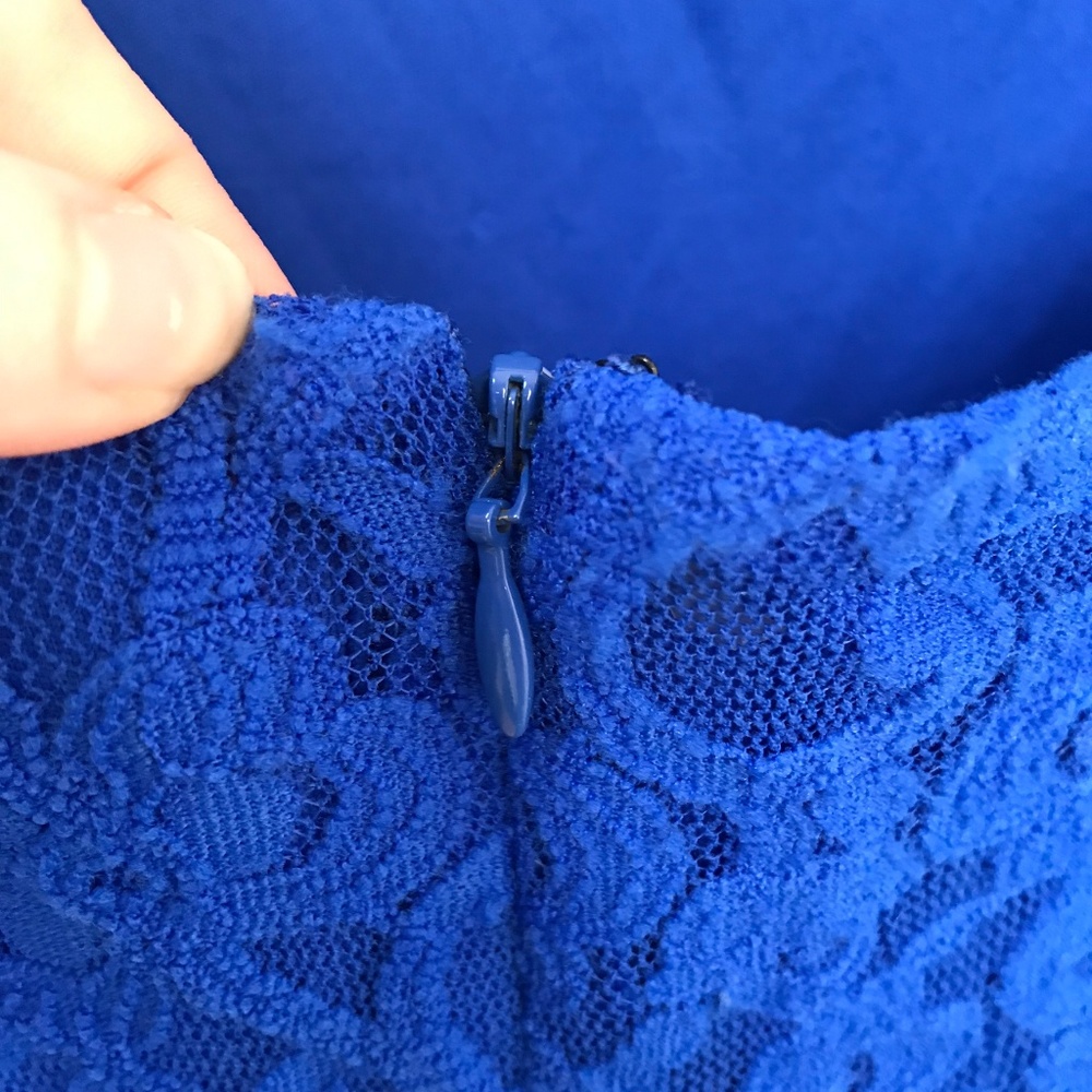 CLOSET CLOSING Fit & Flare Sleeveless V-Neck Dress - Picture 5 of 5
